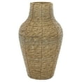 thumbnail image 5 of DecMode 18" Handmade Tall Woven Floor Brown Faux Seagrass Vase, 5 of 6