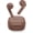 Brown, variant on True Wireless Earbuds Bluetooth Headphones: Ultra-Lightweight Bluetooth Earbuds for All-Day Comfort, Waterproof TWS Ear Buds with Mic, 25H Playtime, Earphones for iOS/Android, Work, Commute, Study