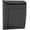 Black, variant on Aspen™ Locking, Vertical Wall-Mounted Mailbox for Outside, Modern Metal Galvanized Steel Small Mail Box with Lock and Key Drop Box, Black