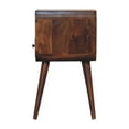 thumbnail image 5 of DeeHome Mini Chestnut Curve Open Bedside, 5 of 9