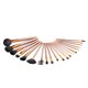 thumbnail image 5 of Juego de brochas de maquillaje para pelo de animales, 20 piezas, sombra de ojos, base, pincel de labios, Kit de herramientas de maquillaje, 5 of 8
