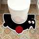 thumbnail image 4 of Cute U Shaped Bathroom Rug Soft Faux Non Bath Mat Absorbent Drying Floor Rug For Home Decor 65 X 38.5cm, 4 of 6