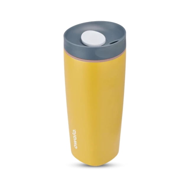 Vaso para café owala smoothsip de 20oz (591ml) de acero inoxidable térmico color Golden Quest