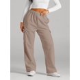 thumbnail image 2 of Womens Cargo Sweatpants Casual Baggy Fleece High Waisted Joggers Pants, 2 of 6