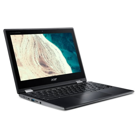 Acer Spin 511 R752TN-C5J5 11.6" Touchscreen 2 in 1 Chromebook - Intel Celeron N4020 - 4GB - 32 GB Flash Memory - Intel UHD Graphics 600 - Chrome OS - Shale Black