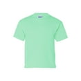 thumbnail image 2 of Gildan - Ultra Cotton Youth T-Shirt - 2000B - Mint Green - Size: S, 2 of 3