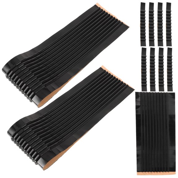 100 Pcs Anti-slip Hanger Stickers Clothing Hangers Hangers Non Slip Parts Silicone Hanger Grip Strips