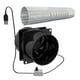 thumbnail image 4 of Extractor de pared USB montado en la pared, ventilador de yate de alta velocidad, ventilador de ventilación, ventilador de tubo para ventana, cuarto Tubo de doble ventilador 3M, 4 of 8