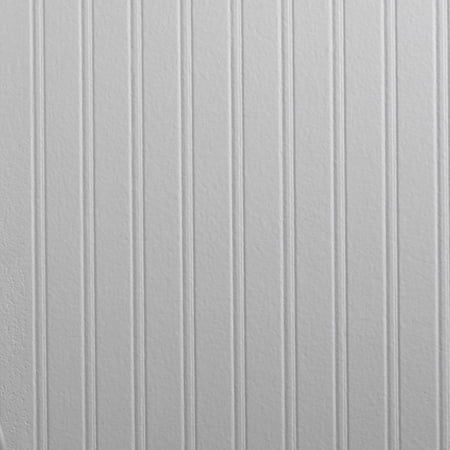 Current Vinyl Wallpaper Graham and Brown 15274 56 Square Foot - Beadboard Pre Pasted - Non-Pasted Vinyl Wallpaper ()