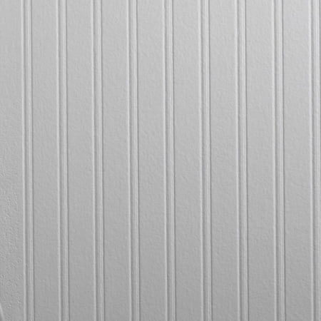 Graham and Brown 15274 56 Square Foot - Beadboard Pre Pasted - Non-Pasted Vinyl (Best Way To Clean Wallpaper Paste Off Walls)