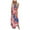 Blue, variant on OAVQHLG3B Womens Dresses Sun Dresses Women Summer Casual 4th of July Outfits American flag Casual Sleeveless Printed Summer O-Neck Dress