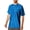 BL.Blue, variant on TRYSIL Men's Short Sleeve Rash Guard UPF 50 Swim Quick Dry Running Fishing