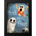 thumbnail image 2 of Allen, Kimberly 14x18 Black Modern Framed Museum Art Print Titled - Trick or Treat Ghosts, 2 of 5