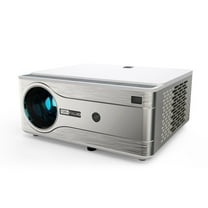 Follu M9 1080P Smart Projector Supported 3D 4K, Home Theater Projector with Wi-Fi and Bluetooth, Mirroring,Auto Focus Correction