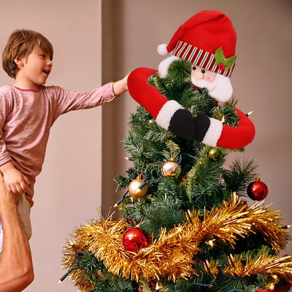 Adornos navideños, adorno para árbol de Navidad, muñeco de Papá Noel, muñeco de nieve, adornos navideños para el hogar, decoración navideña, adorno para árbol de Navidad para decoración de fiestas, es