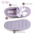 thumbnail image 3 of Jessica Simpson Women's Plush Marshmallow Memory Foam Clog Slipper, 3 of 9