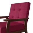 thumbnail image 5 of Castle Place Shabby Chic Accent Chair, Pink, 5 of 10