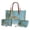 Turtle Woodgrain Palm Tree, variant on ZUXONGSY Santa Reindeer Snowflake Print Handbag with Casual Makeup Bag Purse for Women PU Leather Top Handle Satchel Set with Practicality Cosmetic Pouch Purse Slim Wallet for Dating Shopping