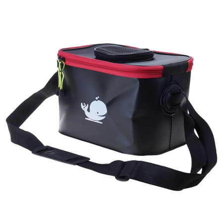 Fishing Basin Fishing Tackle Fishing Bucket Fishing Bag with Handle Fish Fishing Barrels Container Foldable Tackle Box