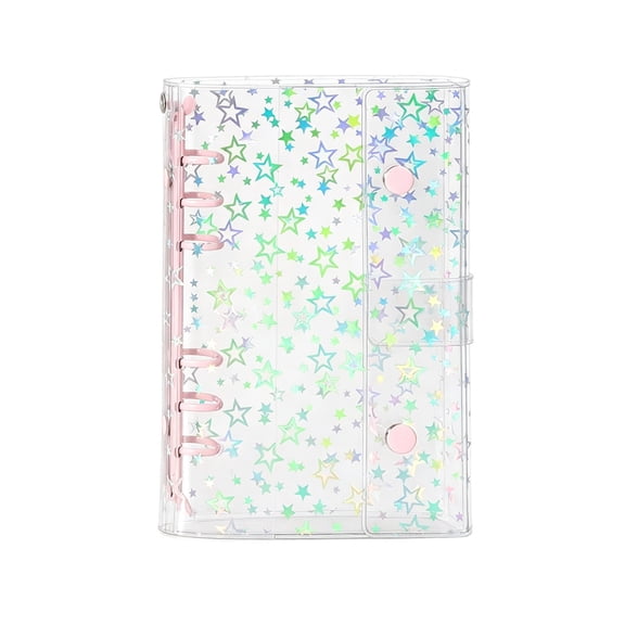 Clearance Under $3 Refillable Ring Binder, Protective Planner Cover for Notebook Inserts Style B