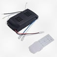 thumbnail image 4 of Universal Ceiling Fan Remote Control Kit with 6-Speed Timing Function, 40W Replacement Remote for DC Ceiling Fans and Lights, 4 of 5