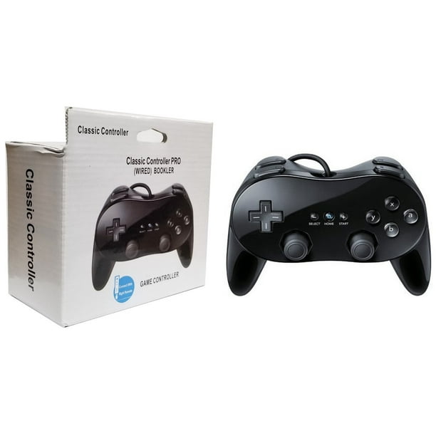 Classic Pro Controller Gamepad For Nintendo Wii Or Wii U Walmart Com Walmart Com