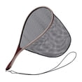 thumbnail image 4 of MAGIDEAL Fly Fishing Landing Net Nylon Mesh Adults Fishermen Accessories Portable Fish Net with Lanyard for Saltwater Kayak Freshwater, 4 of 8