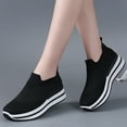 thumbnail image 4 of Fesfesfes All-Season Sneakers Women Shoes Loose Fashion Anti-Slip Sole Casual Mesh Breathable Women's Sports Shoes US:7(39), 4 of 5
