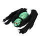 thumbnail image 1 of Araña Peluda De Halloween De 29.5 Pulgadas Con Ojos Rojos Cabeza De Calavera Araña De Felpa Decoración Pierna Ajustable Accesorios De Miedo Juguete Colgante Para Interior Y Exterior Advancent HA027547-04, 1 of 6