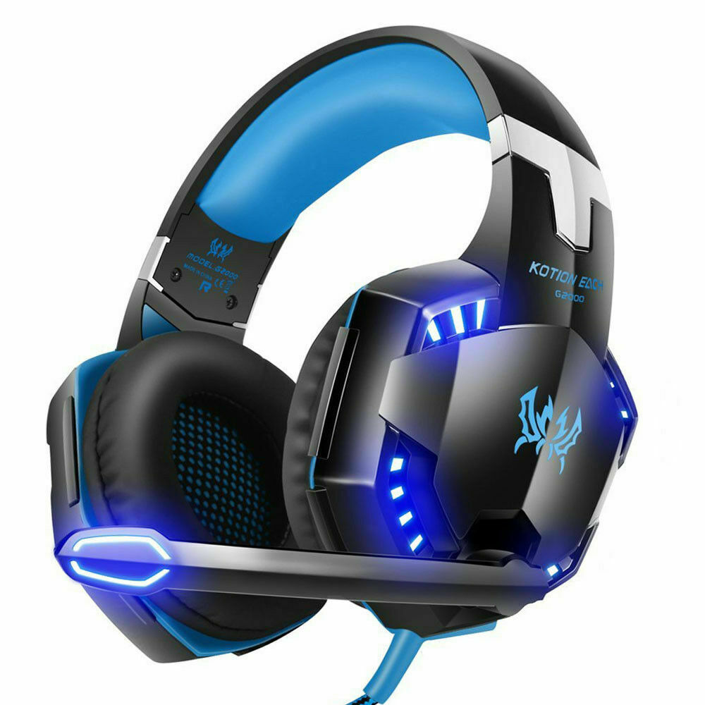 3.5mm Gaming Headset with Mic Volume 