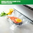 thumbnail image 5 of 8x12 / 6x10 Quart Vacuum Embossed Sealer Bags Kitchen Food Saver Meal Vac Storage, BPA-Free Plastic, 5 of 10