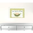 thumbnail image 3 of HomeRoots 18 x 14 x 1 in. Two Peas In A Pod White Framed Print Wall Art, 3 of 3