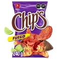 thumbnail image 1 of Papas fritas Barcel Chip's fuego sabor chile y limón ardiente 240 g, 1 of 4