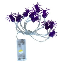 Lilixerw Spider String Lights for Halloween Decoration,Mini Spider LED Lights Indoor for Home Bedroom Party Halloween Decor