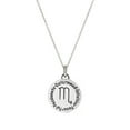 thumbnail image 2 of Sterling Silver Reversible Scorpio Zodiac Diamond Pendant Necklace, 18", 2 of 3