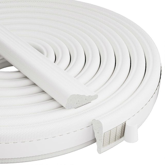 1 wedge foam door seal for front exterior door insulation, 118 in.