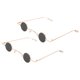thumbnail image 1 of AURARMLET 2Pares De Gafas De Sol Doradas Para Uso Diario Y Eventos Con Retro Y Resistente, 1 of 8