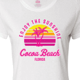thumbnail image 4 of Inktastic Summer Enjoy the Sunshine Cocoa Beach Florida in Pink Women's T-Shirt, 4 of 5