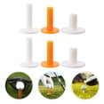 thumbnail image 2 of 12 Pcs T-Shirts en Caoutchouc pour Golfs, Accessoires de Golf Portables, 2 of 8