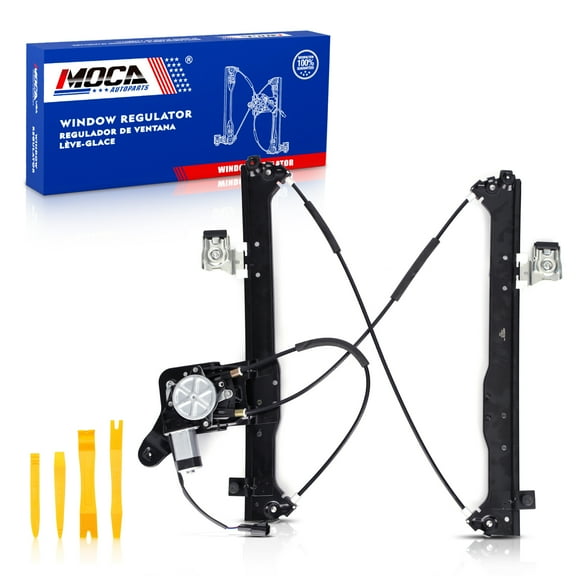 MOCA AUTOPARTS Rear Right Power Window Regulator w/ Motor Fit for 2003-2006 Cadillac Escalade ESV & 2002-2006 Chevrolet Avalanche 1500 2500 & 2000-2006 GMC Yukon XL 1500 2500