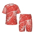 thumbnail image 1 of Balery Beef Steaks Conjunto de Pijama Infantil de Manga Corta con Estampado – Ropa de Dormir de Algodón Suave-Medium, 1 of 6