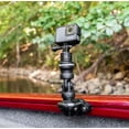 thumbnail image 4 of Railblaza Action Camera Mount 02-4130-11P R-Lock; Mounts Camera Featuring 1/4-20 Thread Insert; 6.8 Inch Length x 1.4 Inch Diameter; 5 Adjustable Joints; Black, 4 of 7
