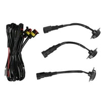 3X Smoked Lens Amber LED Front Grille Running Lights Lamps for