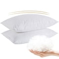 thumbnail image 4 of Firefly Twin Pack White Goose Nano Down and Feather Pillows - Jumbo, 4 of 4