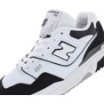 thumbnail image 2 of New Balance 550 PS Boys Shoes Size 3, Color: White/Black, 2 of 4