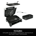 thumbnail image 4 of Ninja® Foodi® Smart XL 6-in-1 Countertop Indoor Grill with Smart Cook System, 4-quart Air Fryer, 2nd Generation, 4 of 11