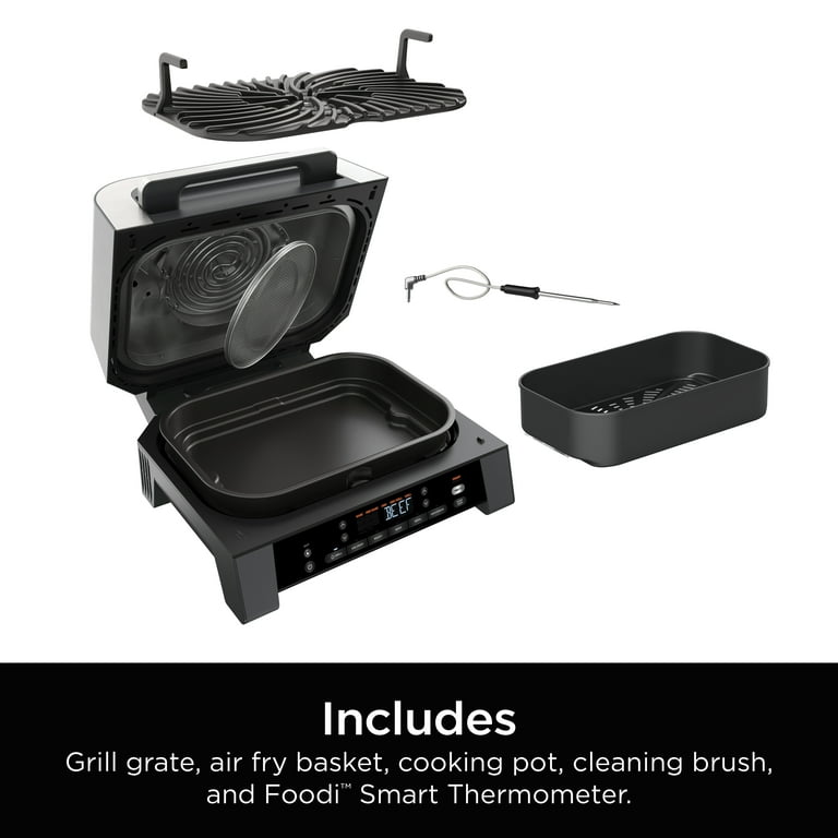 Ninja Foodi Smart XL 6-in-1 Indoor Grill with Air Fry, Roast, Bake