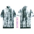thumbnail image 2 of HAPPY BAY Men's Hawaiian Shirt Luau Beach Shirts Casual Short Sleeve Button Down Collar Shirts for Men L Sage, Stripped Tie Dye, 2 of 5