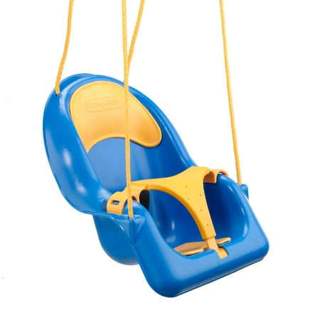 Swing-N-Slide Comfy-N-Secure Coaster Swing for Toddler with seat that will hold your child securely and is compatible with most residential swing sets.