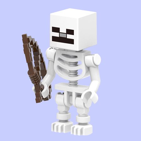 Minecraft Creeper BigFig and Ocelot Characters 21156 Buildable Toy